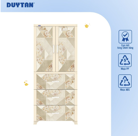 TỦ WING 2C - 3N KEM HOẠ TIẾT