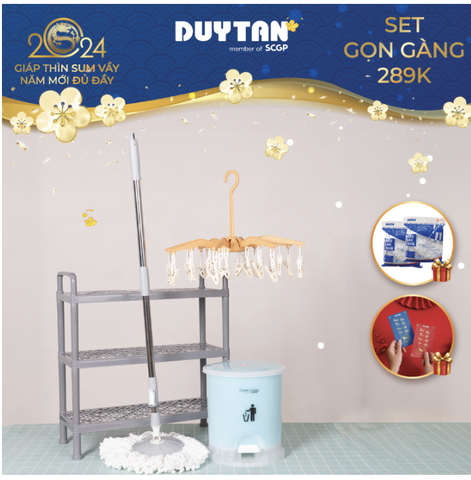 [Combo Tết Tinh Tươm 289k] - SET GỌN GÀNG