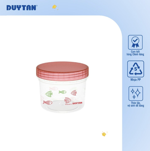 Hũ Matsu Tròn PP 300ml Nhựa Duy Tân