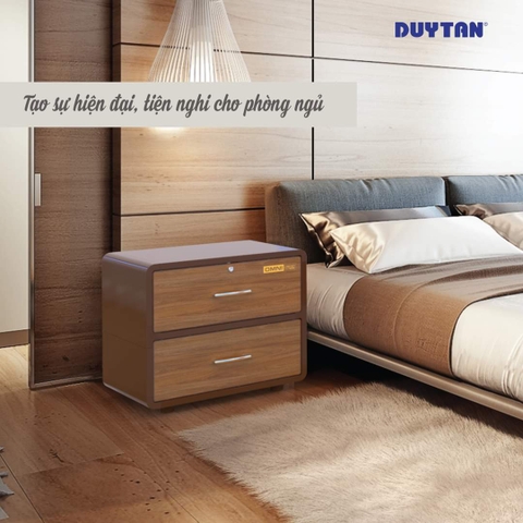 TỦ OMNI 2 NGĂN DUY TÂN ( NÂU GỖ ĐẬM )