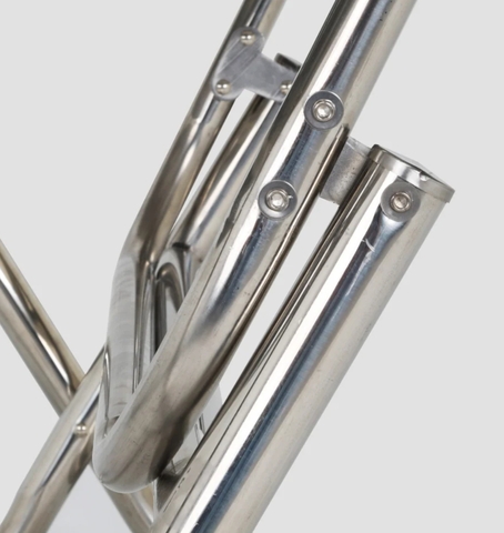 Bàn inox SUPER 1m2 cạnh vuông QP