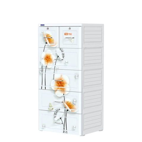 TỦ TABI 5 NGĂN MÀU TRẮNG D TÂN