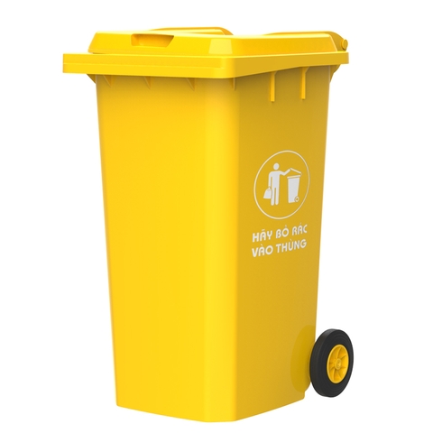 THÙNG RÁC NẮP KÍN 240 LÍT DUY TÂN