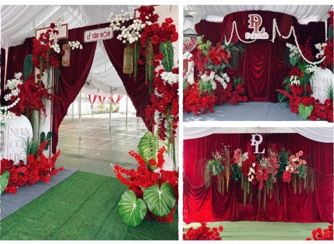 TRANG TRÍ RẠP CƯỚI & GIA TIÊN – NÉT ĐẸP TRUYỀN THỐNG KẾT HỢP SANG TRỌNG HIỆN ĐẠI