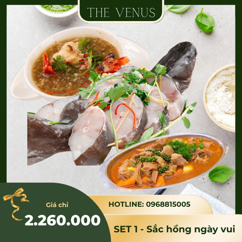 MENU 1 - sắc hồng ngày vui