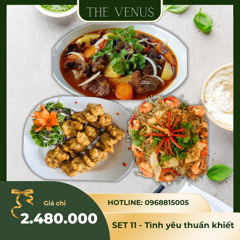 MENU 11 - tình yêu thuần khiết