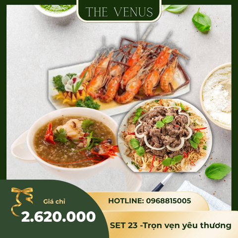 MENU 23 - trọn vẹn yêu thương