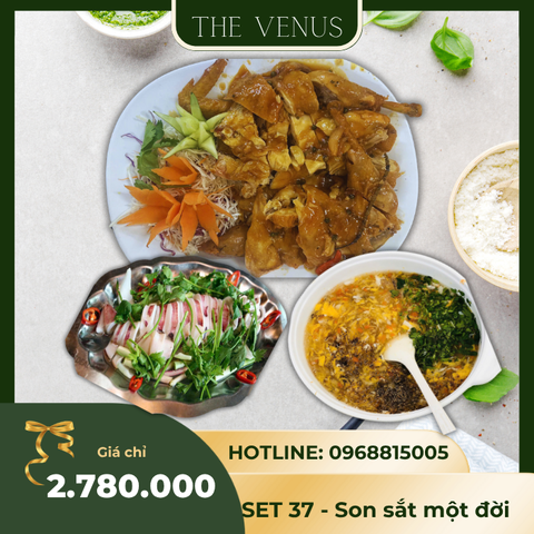 MENU 37- son sắt một đời