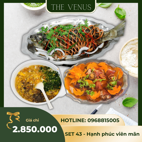 MENU 43 - hạnh phúc viên mãn