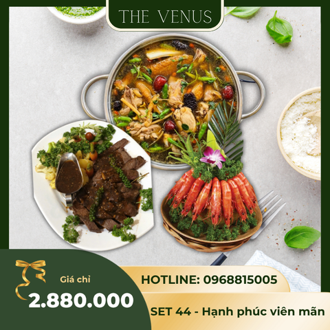 MENU 44 - hạnh phúc viên mãn