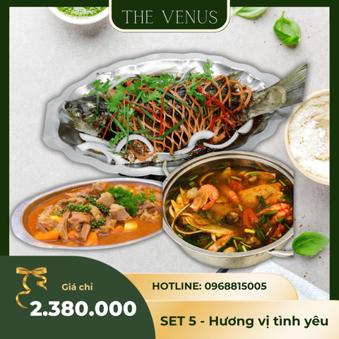 MENU 5 - hương vị tình yêu