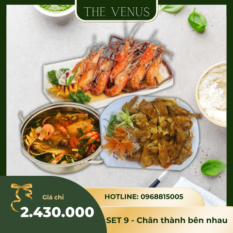 MENU 9 - chân thành bên nhau