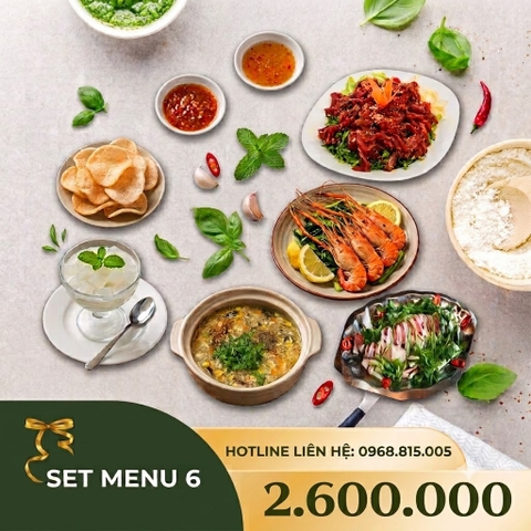 SET MENU 6 - Gắn Kết Trăm Năm