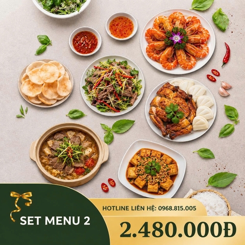 SET MENU 2 – Hương Vị Sum Vầy