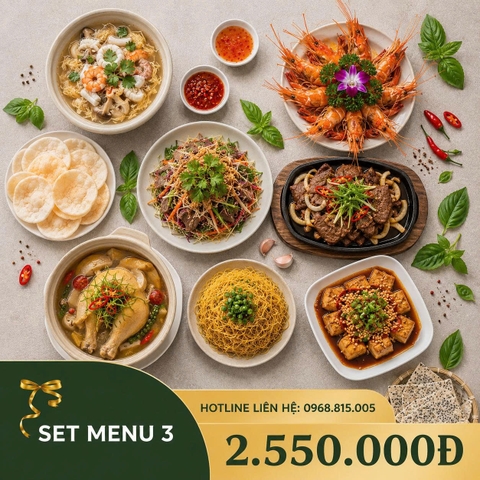 SET MENU 3 – Trăm Năm Hòa Hợp