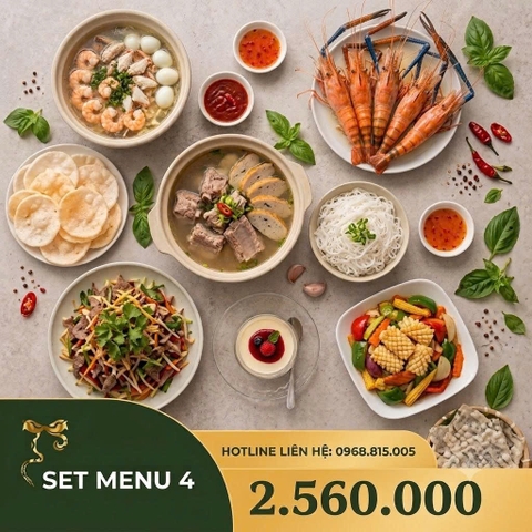 SET MENU 4 – Phúc Lộc Viên Mãn