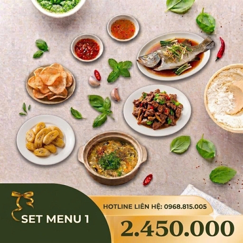 SET MENU 1 - Khởi Đầu Viên Mãn