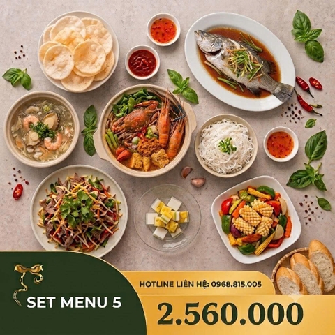 SET MENU 5 – Phú Quý Sum Vầy