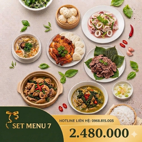 SET MENU 7 – Phúc Lộc Giai Duyên