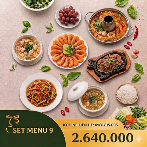 SET MENU 9 – Phú Quý Viên Mãn
