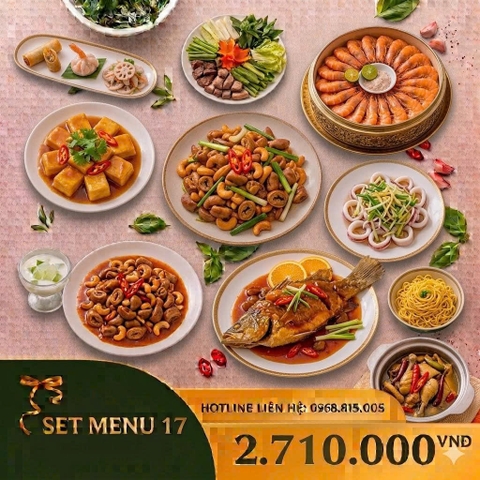 SET MENU 17 – Phú Quý Cát Tường