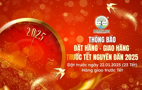THÔNG BÁO ĐẶT HÀNG - GIAO HÀNG TRƯỚC TẾT NGUYÊN ĐÁN 2025