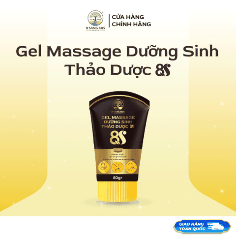 (Gel ko bi lăn) Gel Massage Dưỡng Sinh Thảo Dược 8S