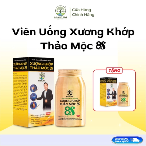 Mua 1 Tặng 1 - Viên uống xương khớp thảo mộc 8S