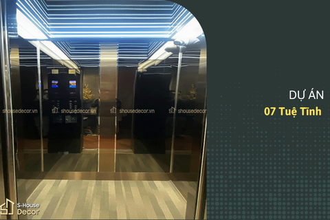Trang Trí Thang Máy Tại Tuệ Tĩnh - Tạo Điểm Nhấn Với Cabin Hiệu Ứng 3D Vô Cực