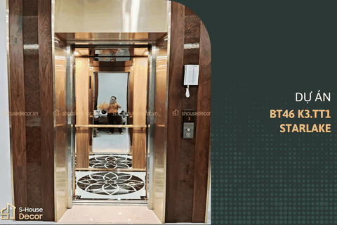Dự Án Trang Trí Cabin Thang Máy – Biệt Thự BT46 KĐT Starlake