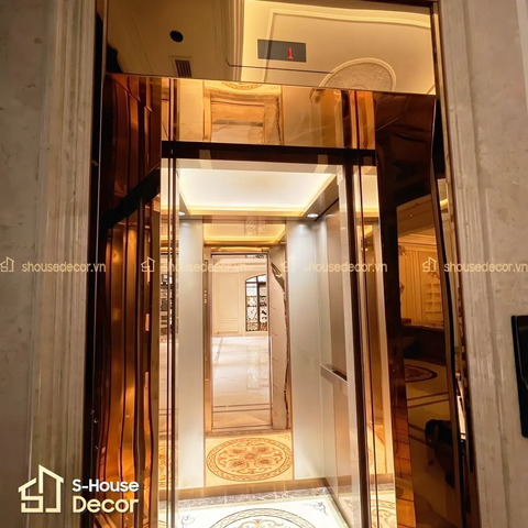 Tổng hợp 30 mẫu trang trí cabin thang máy hiện đại, mới nhất tại S-House Decor