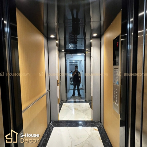 Trang trí cabin thang máy - Điểm nhấn hiện đại cho không gian chung cư