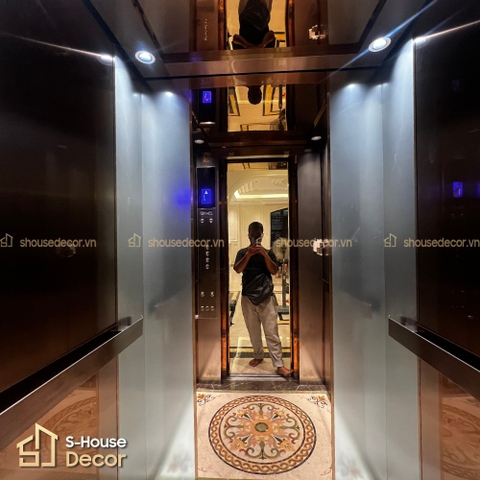 Trang trí cabin thang máy- Giải pháp nâng tầm không gian nội thất sang trọng, hiện đại