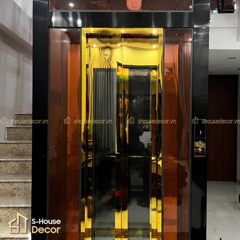 Ốp inox khung thép thang máy Trang trí inox thang máy - Giải pháp nâng tầm không gian sống