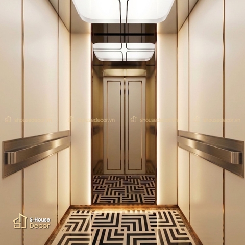 Gia công cabin thang máy - Mã CABIN-PVDS-3 - Đa dạng mẫu mã, gia công theo yêu cầu