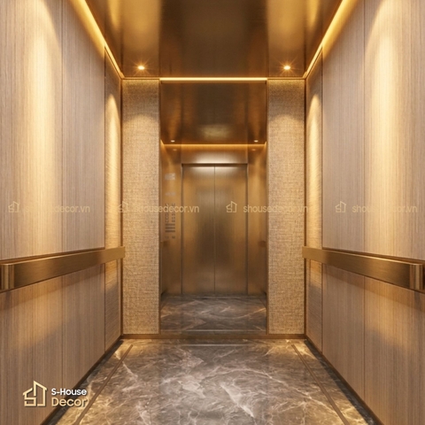 Gia công cabin thang máy - Mã CABIN-PVDS-6 - Đa dạng mẫu mã, gia công theo yêu cầu