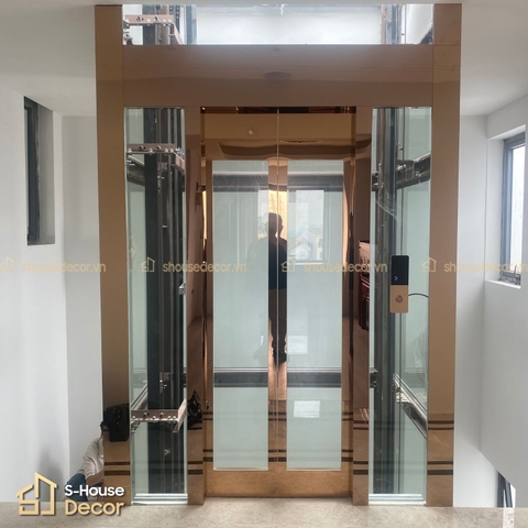 Trang trí inox thang máy - Ốp inox khung thép Giải pháp Nâng cấp thẩm mỹ cho mọi công trình