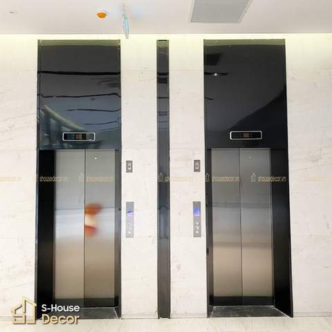 TRANG TRÍ INOX THANG MÁY CAO CẤP - HOÀN THIỆN KHÔNG GIAN VỚI ỐP KHUNG BẢO BẢN RỘNG THANG MÁY