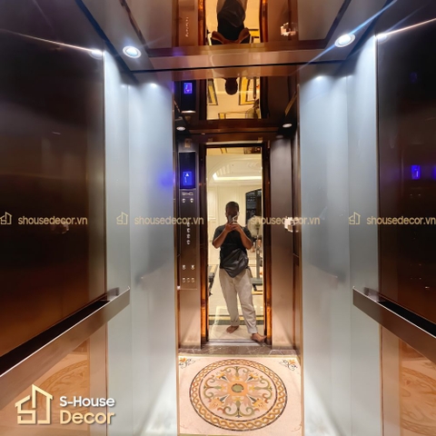 Trang trí cabin thang máy- Giải pháp nâng tầm không gian nội thất sang trọng, hiện đại