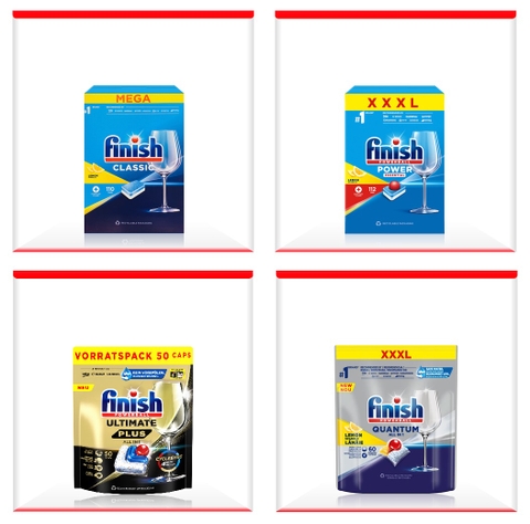 Phân biệt các loại viên rửa bát Finish