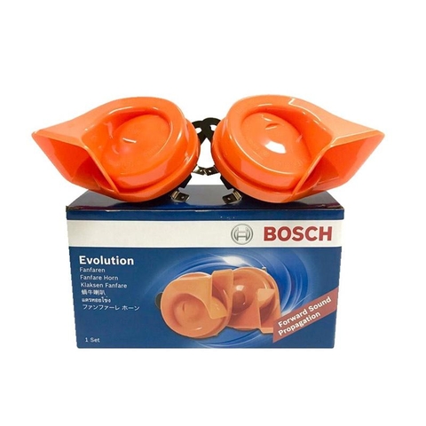 Test còi sên Bosch Evolution 12V 2 giắc (0986AH0459)