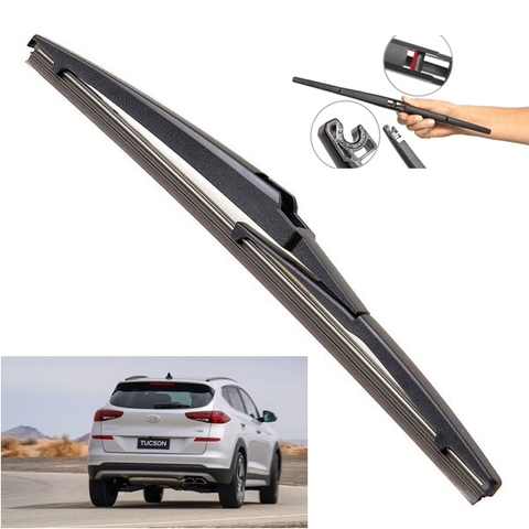 Hướng dẫn lắp gạt mưa phía sau Hyundai Tucson (How to Install Wiper Blades Rear)