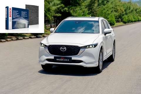 Thay lọc gió điều hòa xe Mazda CX5 / CX3 / CX6 / CX8 (Mazda CX-5 / CX3 / CX6 / CX8 cabin air filter replacement)