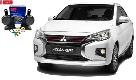 Cách lắp còi Sên Denso cho xe Mitsubishi Attrage 2020