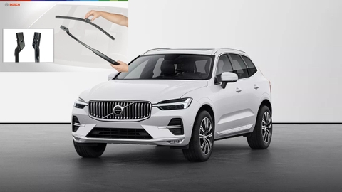 Hướng dẫn lắp gạt mưa xe Volvo XC60 Bosch Wiper Blades Assembly Instructions GWB084 A006J