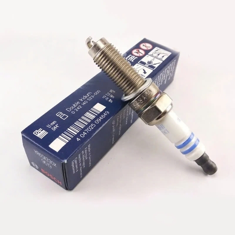 Bugi Honda CRV 2.4L (2011-2017); Accord 2.4L (2007-2012); Acura MDX (YD2) 3.7L (2006+) chính hãng Bosch Double Iridium YR6SII330X (0242140523)