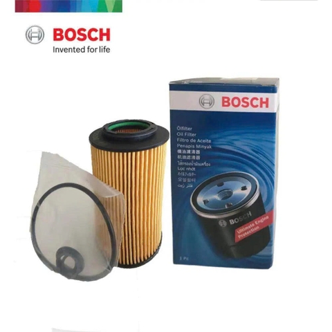 Lọc dầu động cơ Mercedes Benz C Class (W202; W203, 1997-2002); E Class (W210, 1997-2003) chính hãng Bosch (0986AF1504) (Lọc giấy)