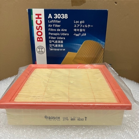 Lọc gió động cơ Toyota Camry 3.5 (2011-2017), Sienna 3.5 (2010-2020); Mitsubishi Triton 2.4 (2015~), Pajero Sport 2.4 (2015~); Lexus RX350 3.5 (2008-2019), ES350 3.5 (2012-2018) chính hãng Bosch (0986AF3038)