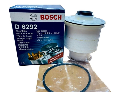 Lọc nhiên liệu Toyota Fortuner / Hilux 2.4; 2.8 Diesel Turbo (2015-2020) chính hãng Bosch (0986AF6292)