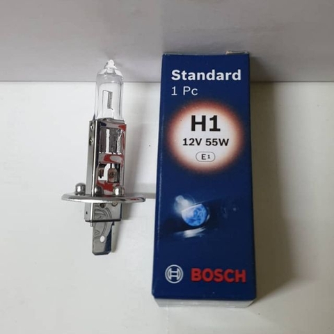 Bóng đèn Halogen H1 12V 55W chính hãng Bosch (0986AL1500)